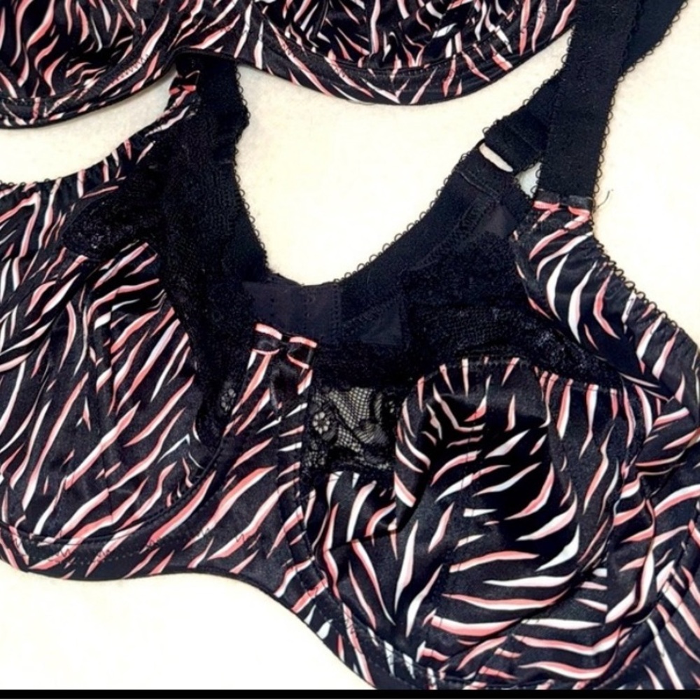 Elomi Morgan Serengeti 3 part cup Full Figure Underwire Bras 38DDD $78 - Picture 5 of 11